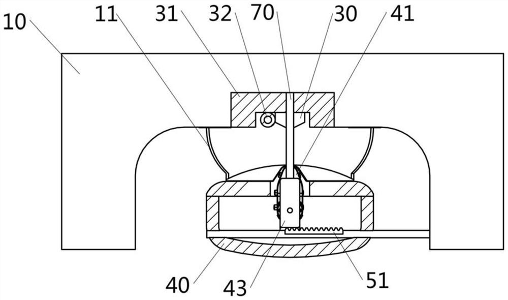 Laser discharge cavity electrode loss compensable structure