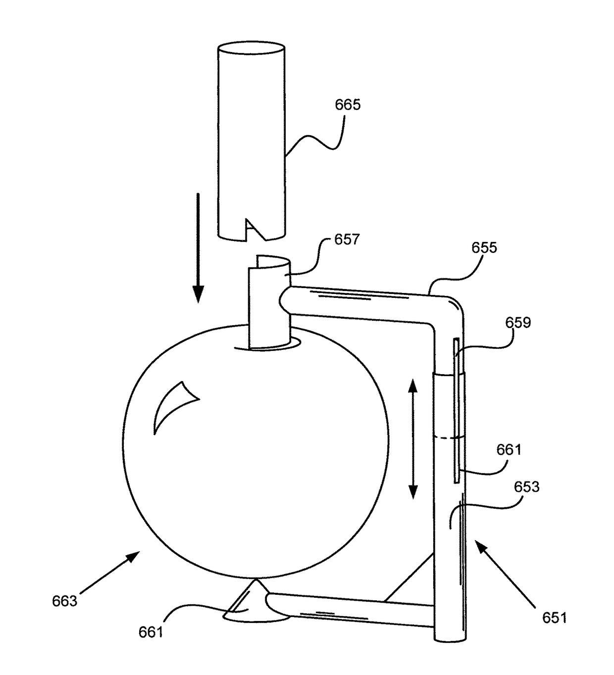 Fruit and vegetable coring system