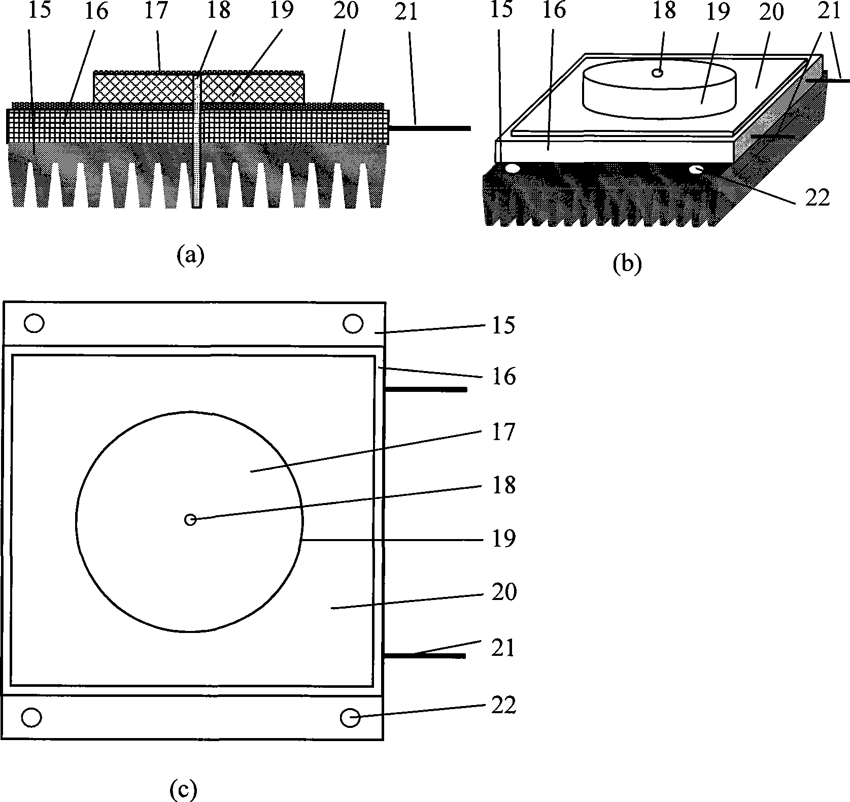Uncooled array type infrared image sensor
