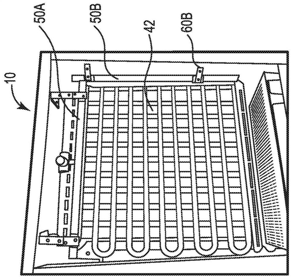 Reducing microbial growth on food preparation, storage, or processing apparatus