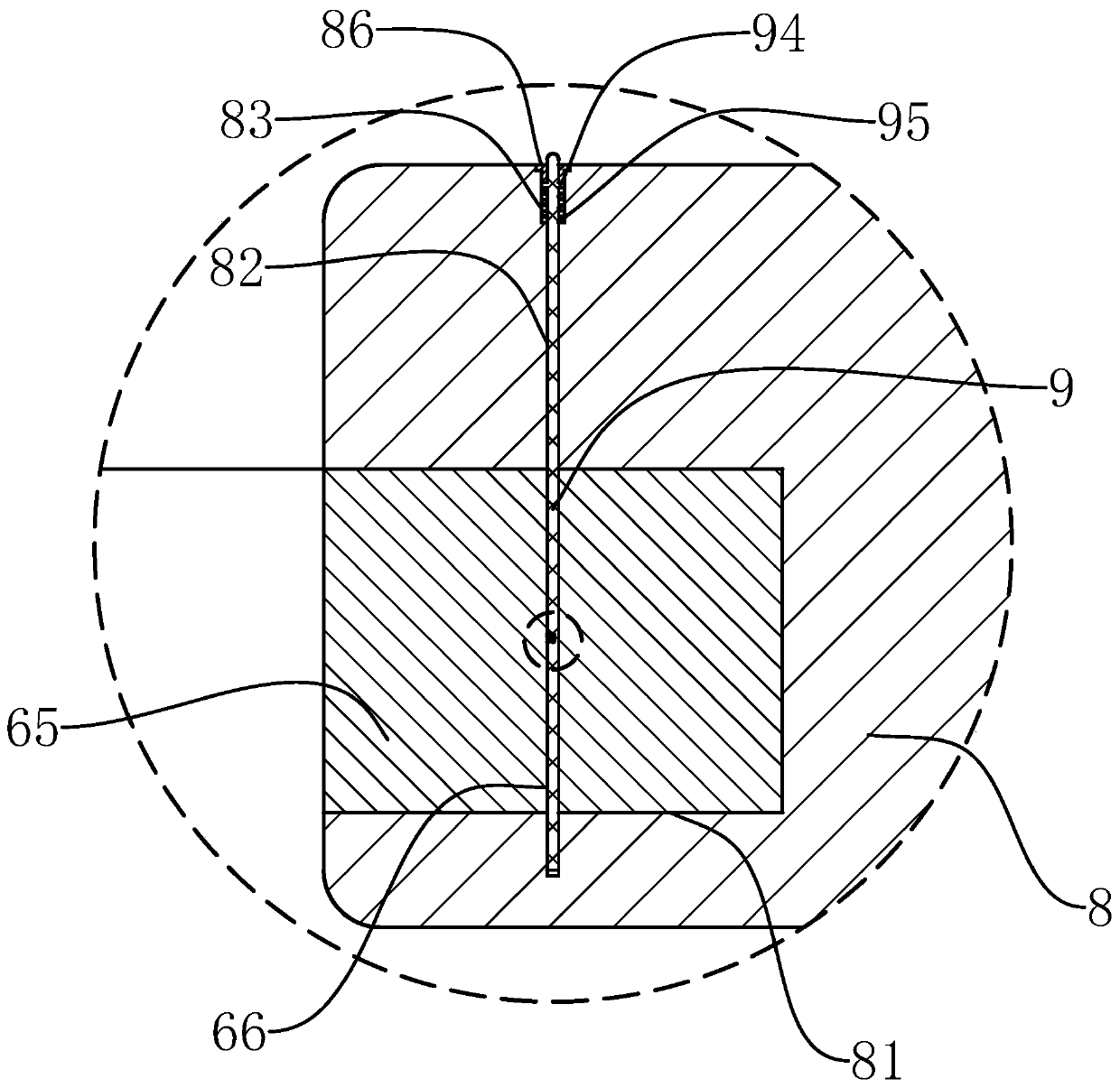 Adjustable type table board structure used for chair and adjusting method used for adjustable type table board structure