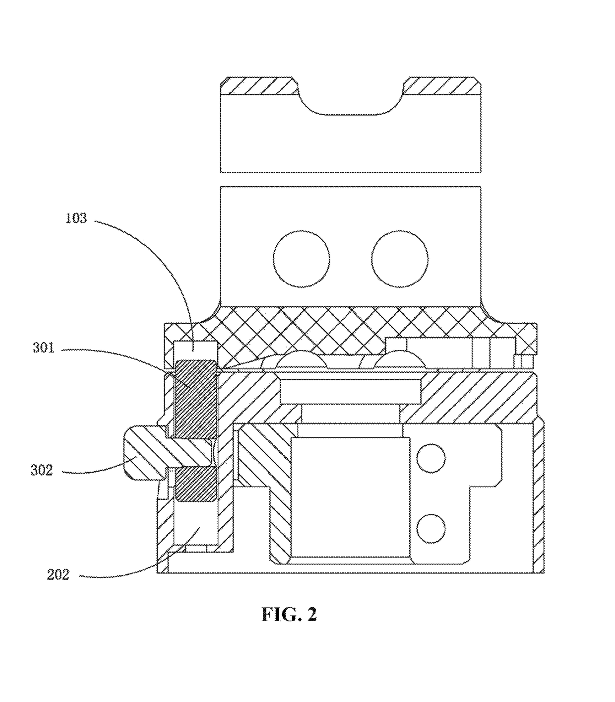 Connecting device and a gimbal apparatus