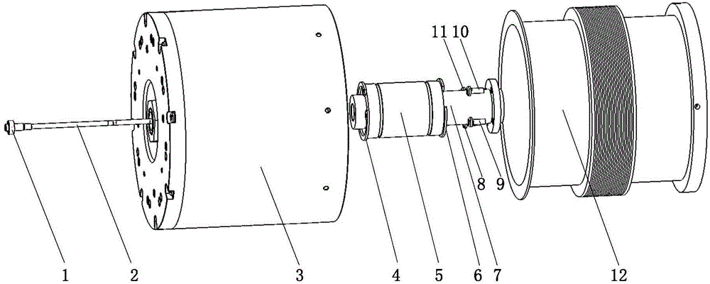 Built-in linear bearing eccentric-resistant structure for voice coil motor