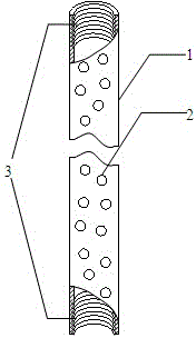 Electroosmosis draining system based on sectional electroosmosis electrode