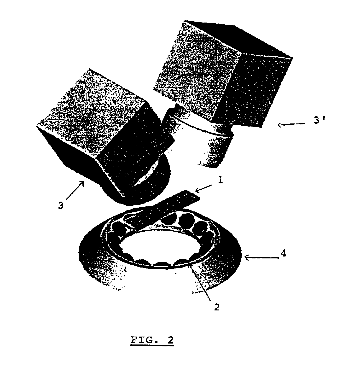 Method for the identification and/or the quantification of a target compound obtained from a biological sample upon chips