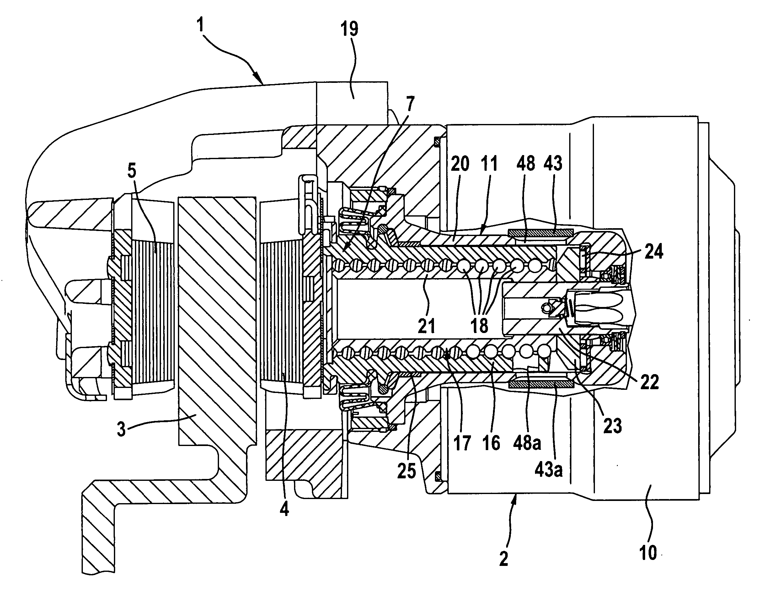 Actuation unit for an electromechanically operated disk brake