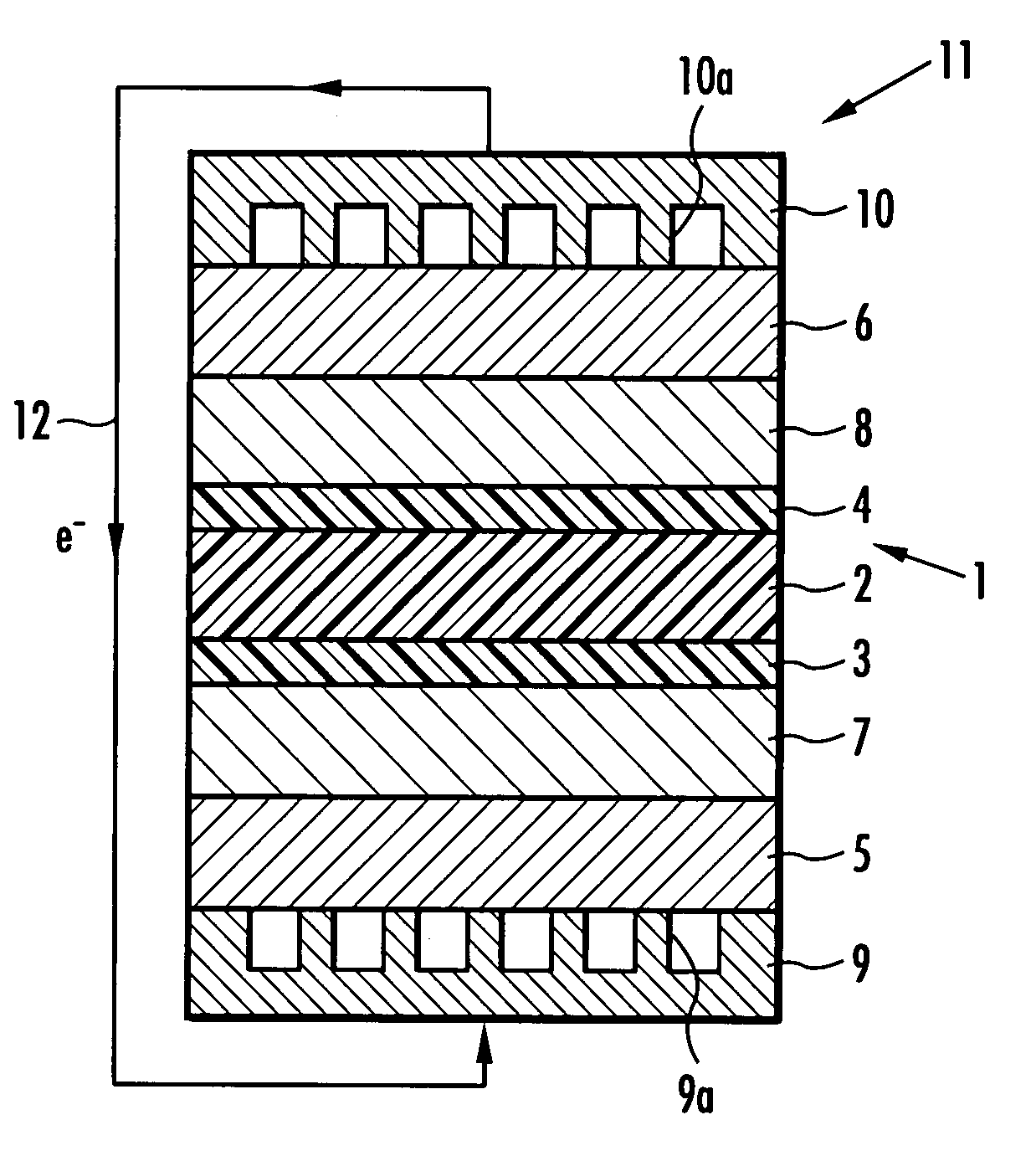 Membrane electrode assembly for use in solid polymer electrolyte fuel cell