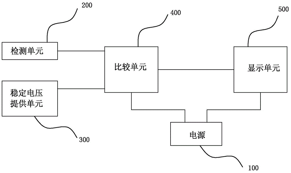 Battery detection circuit