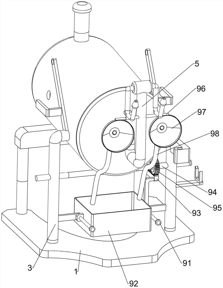 Nasal cavity washing equipment