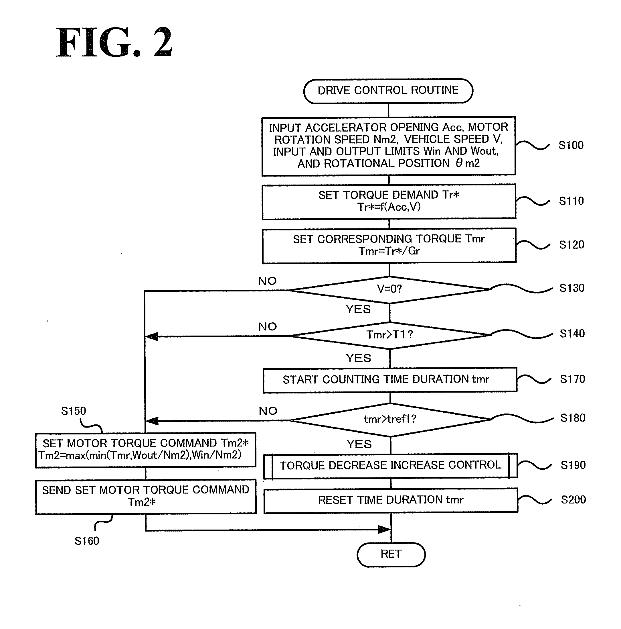 Vehicle and driving system for vehicle installation
