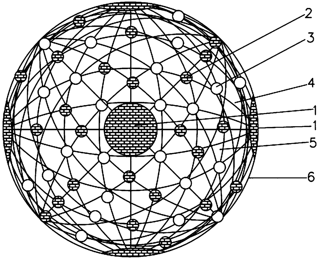 Spherical water, land and air amphibious intelligent reconnaissance robot