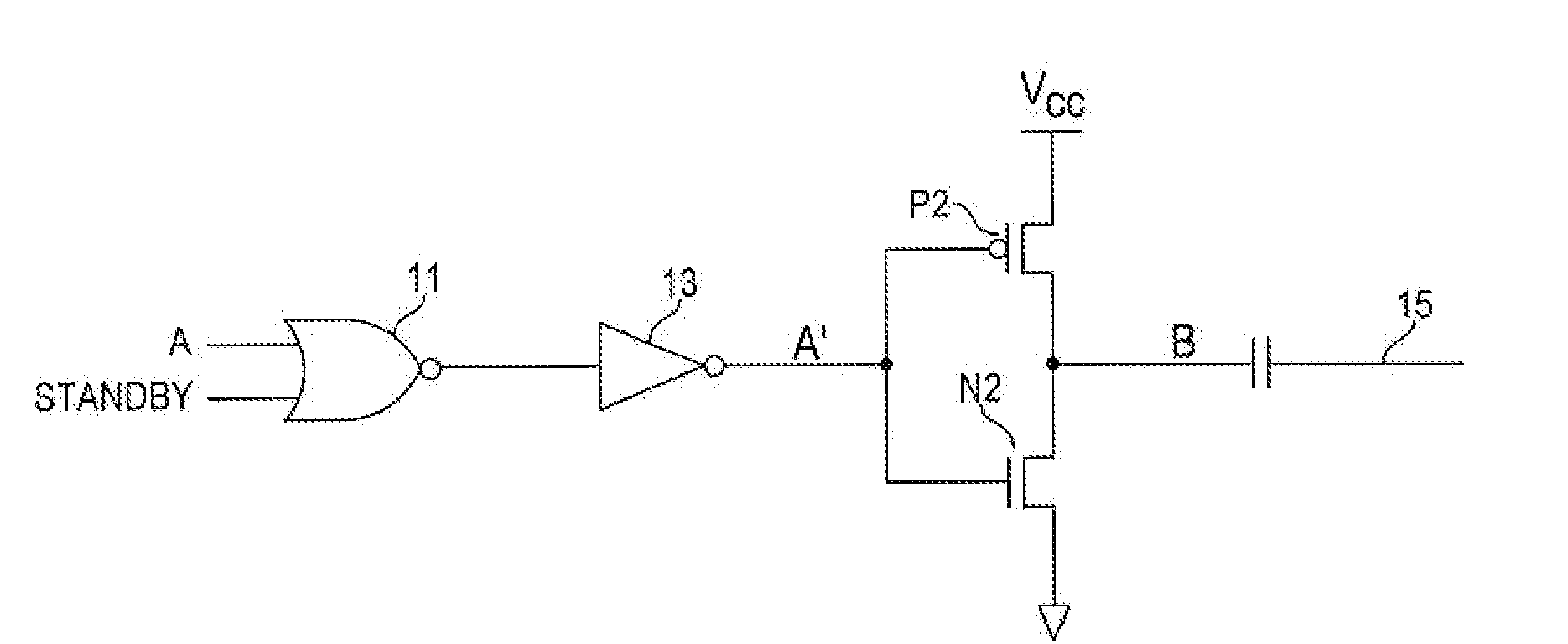 Capacitive node isolation for electrostatic discharge circuit