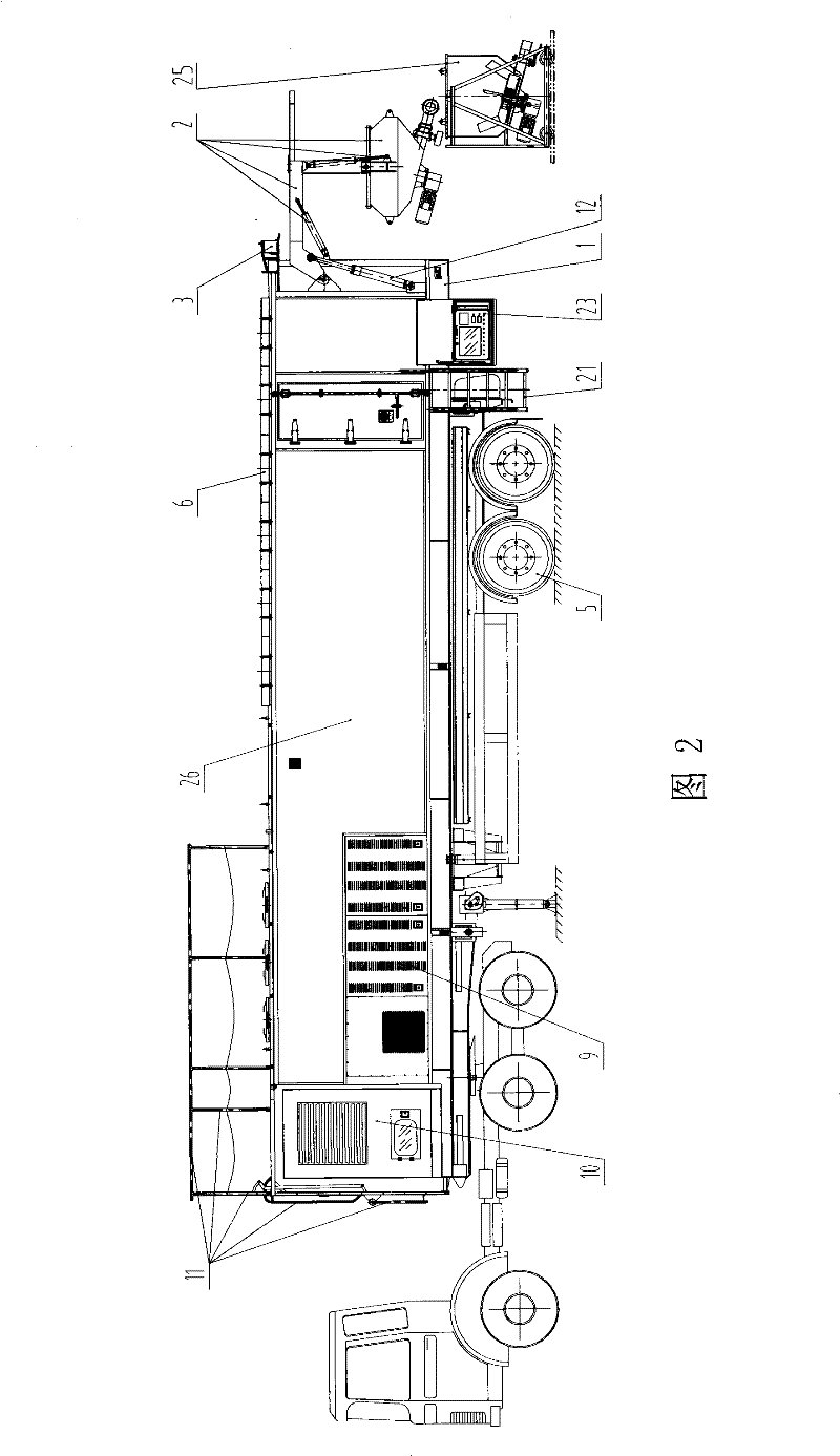 Asphalt cement mortar cart