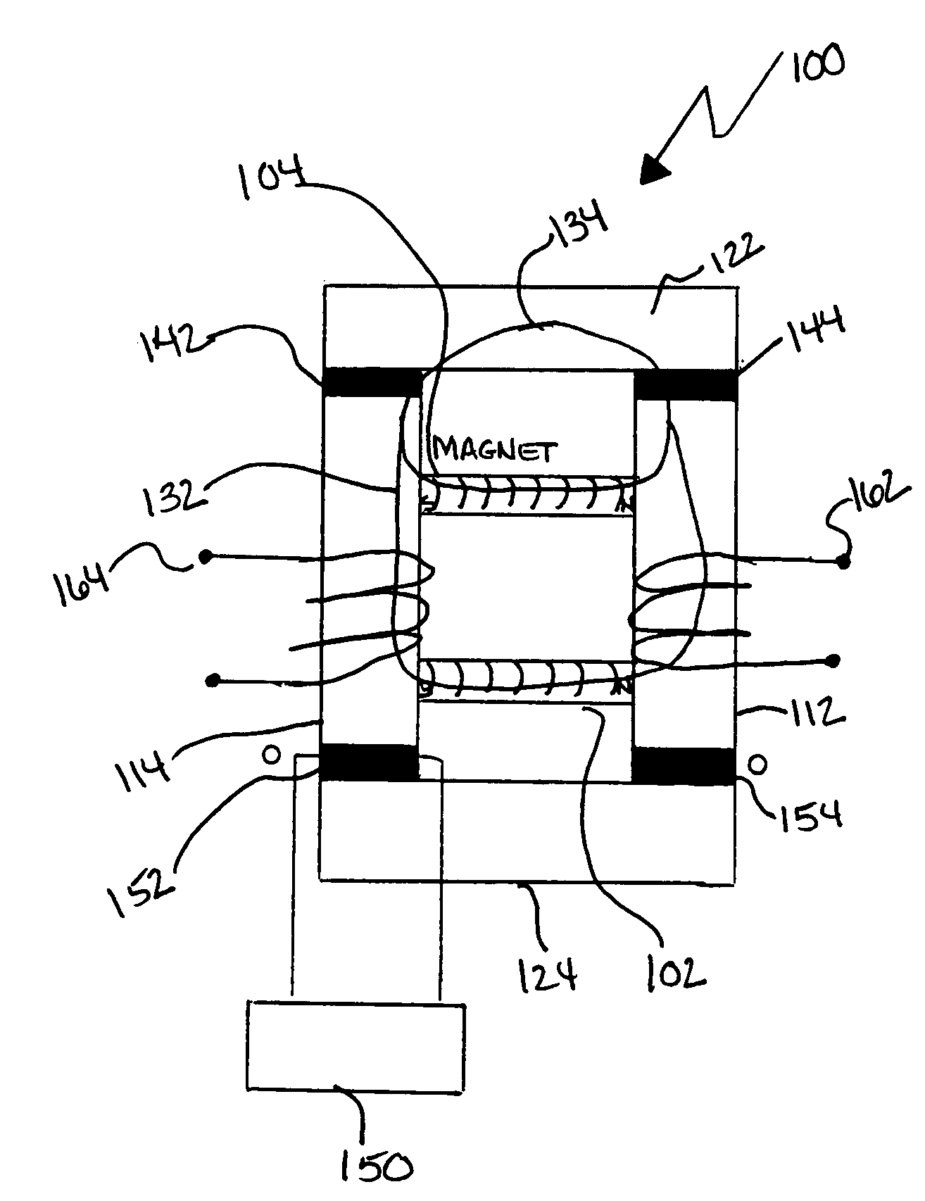 Method and apparatus for coil-less magnetoelectric magnetic flux switching for permanent magnets