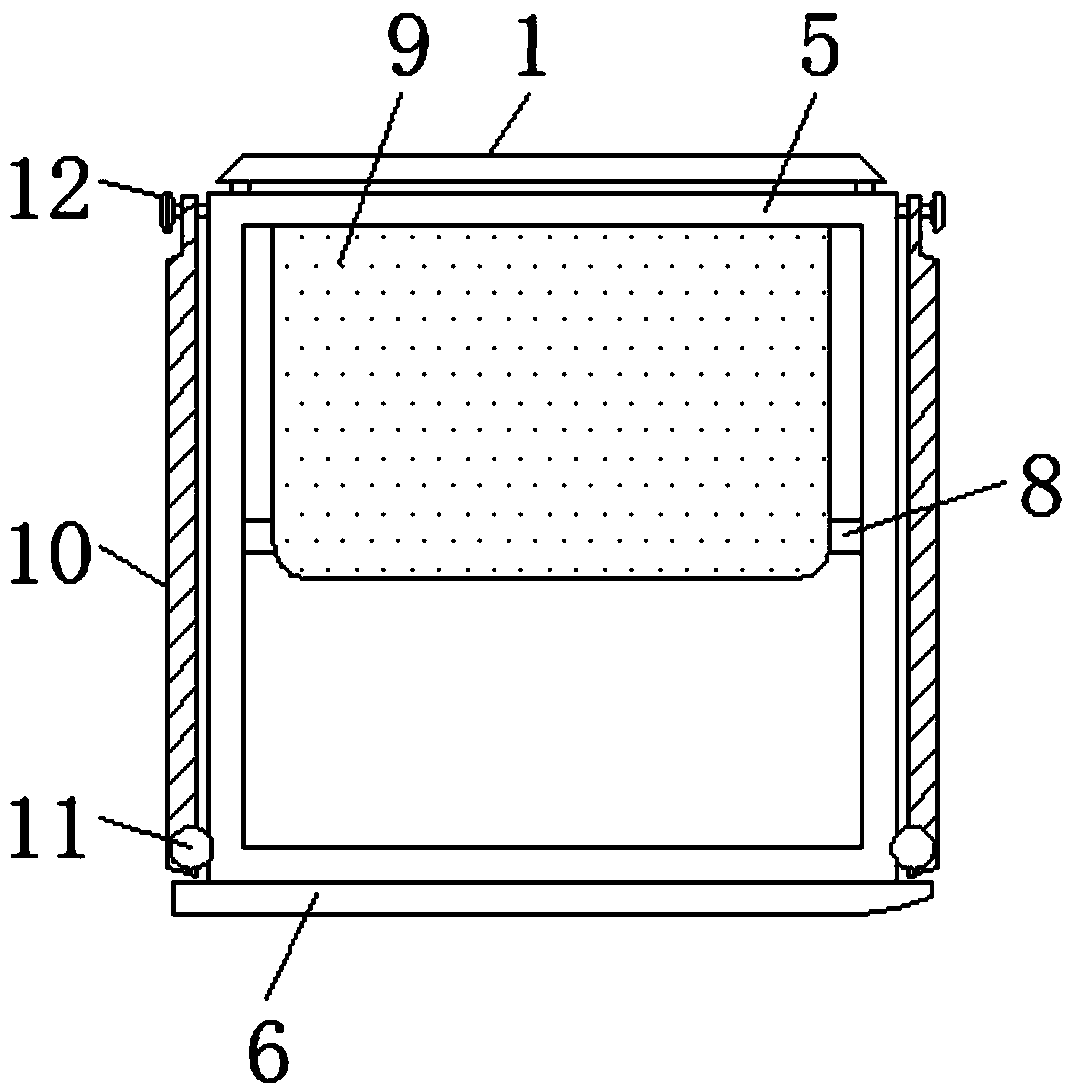 Resonance elimination compensation cabinet convenient to overhaul and dissipate heat