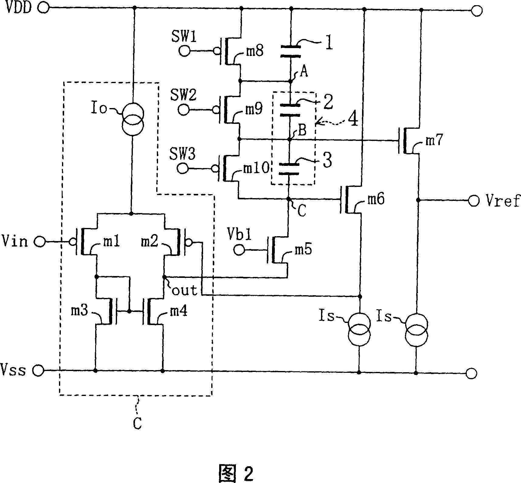 Reference voltage generating circuit and voltage amplifier adopting same