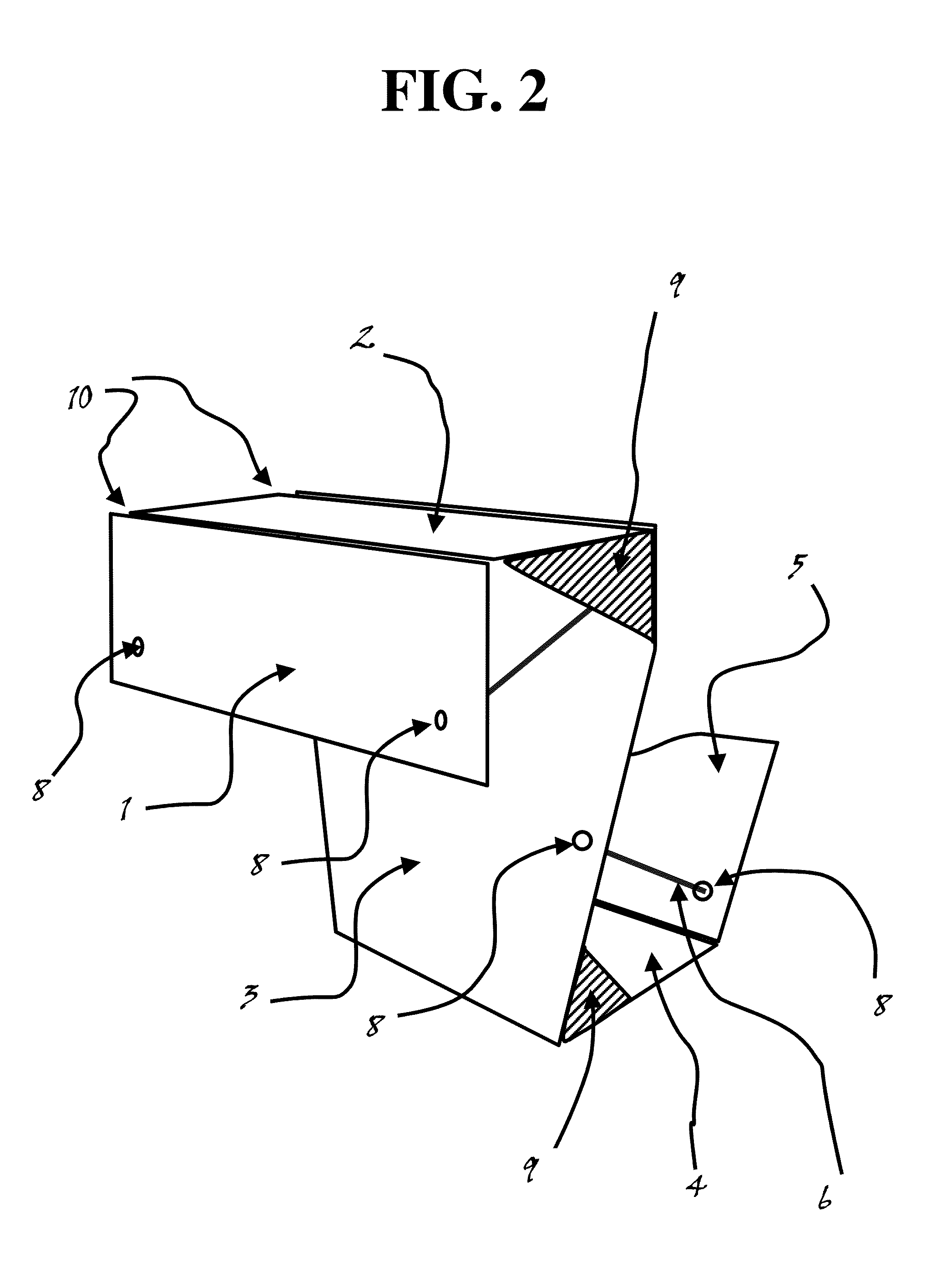 Folding travel support device and method for using the same