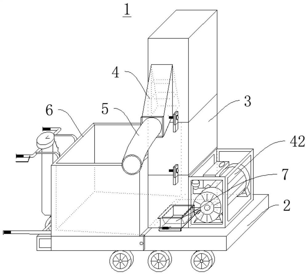 An automated building material hoist