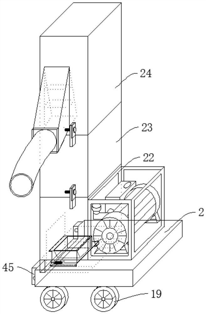 An automated building material hoist