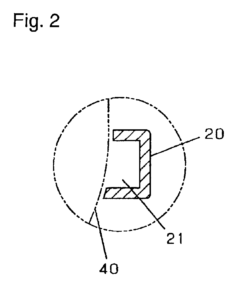 Video appliance, holding device, and manufacturing method of holding device