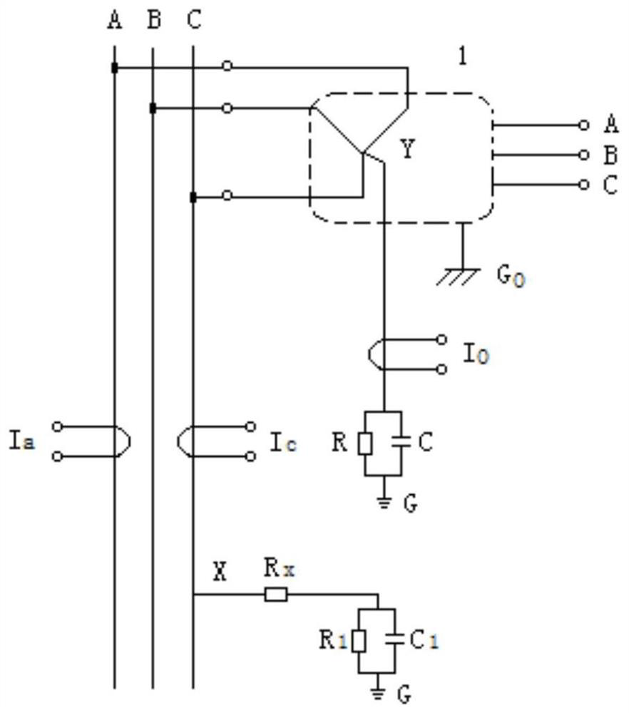 A single-phase ground fault detection method and device in distribution network