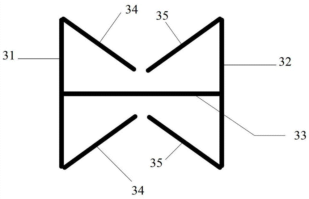 A kind of metamaterial, antenna device and radome