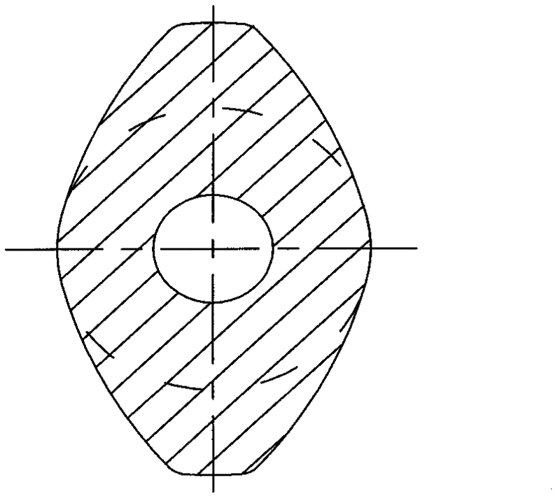 Rotor used for double-rotor continuous mixing mill and mixing mill with same