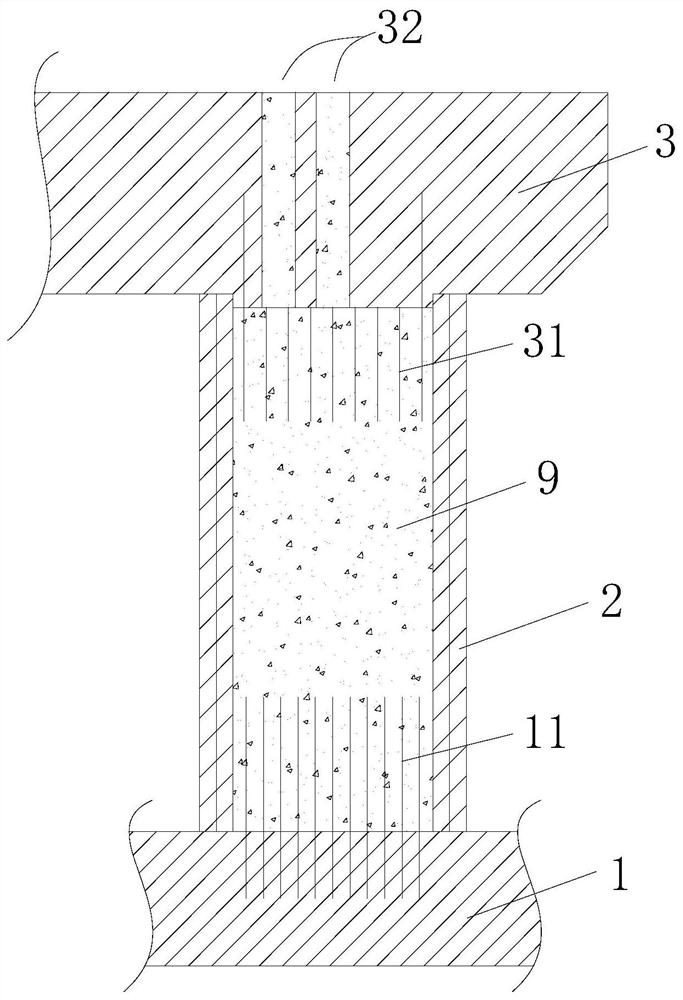Fabricated bridge substructure and construction method thereof