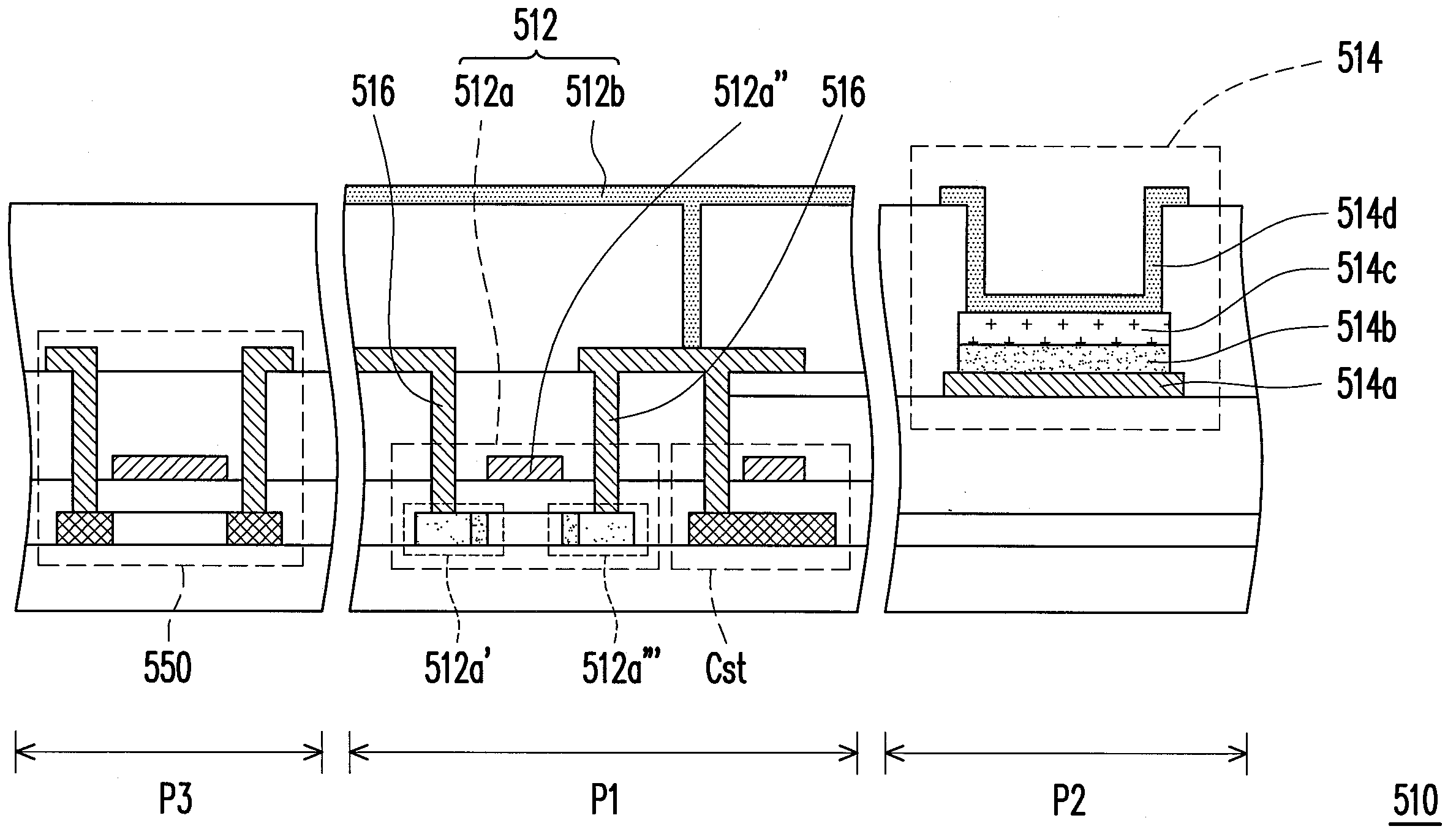 Photo-voltaic cell device and display panel