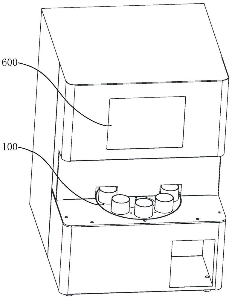 Induced sputum eosinophilic granulocyte counting instrument