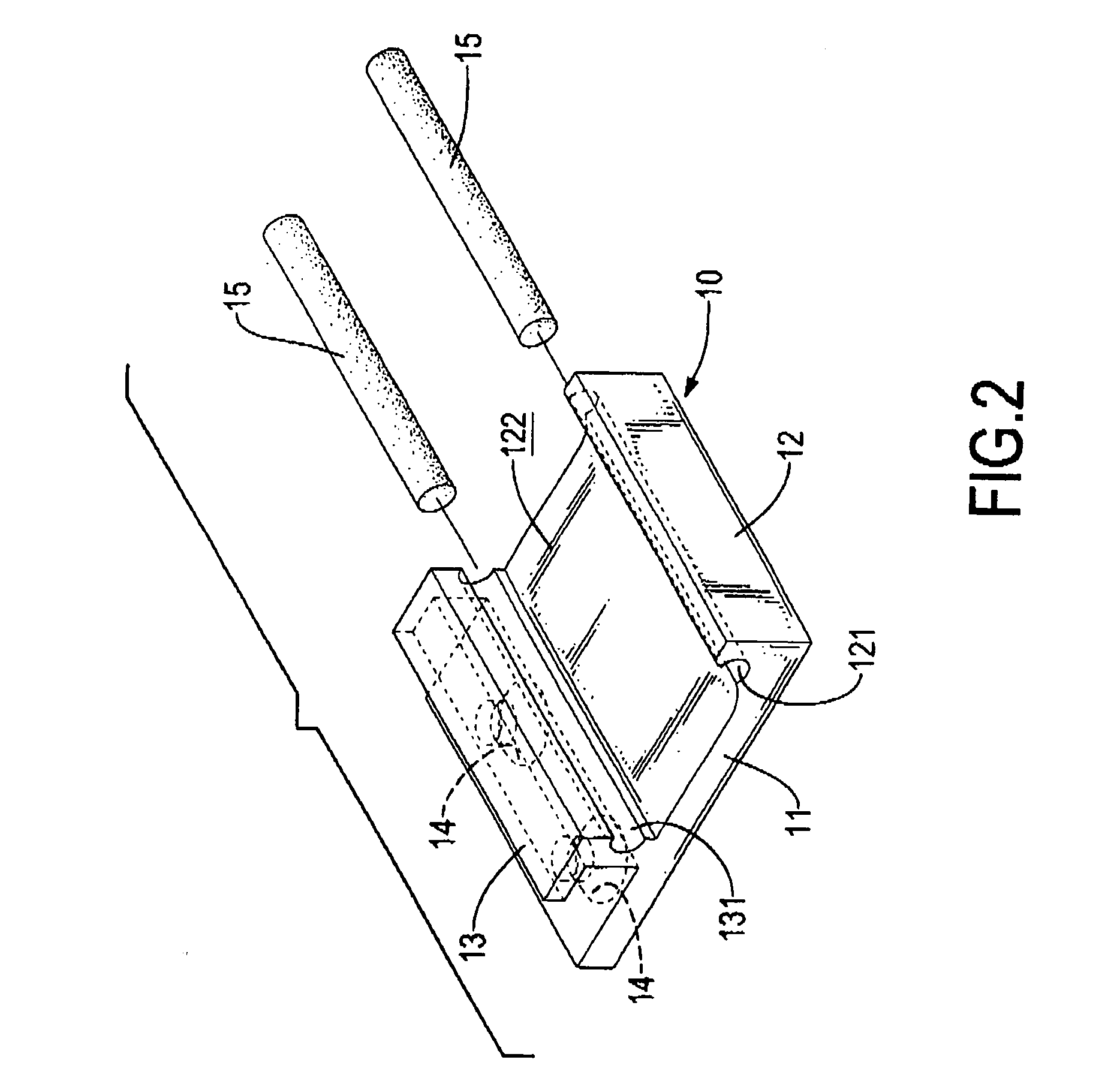 Securing device for combining floor plates