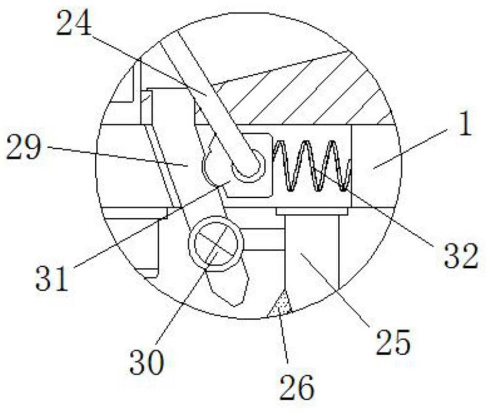 A road joint filling device for municipal engineering that can be filled according to the radian of the crack