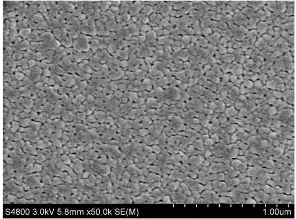 Bi0.92Ho0.08Fe0.97Mn0.03O3-Zn1-xNixFe2O4 multiferroic composite film and preparation method thereof