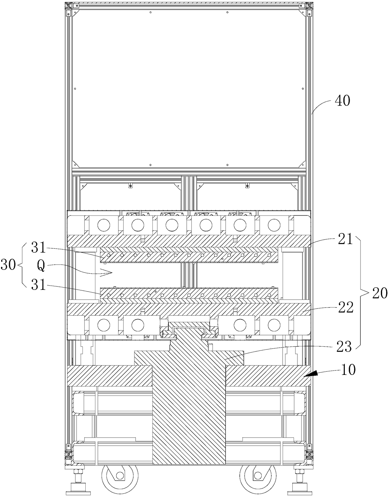 leveling machine