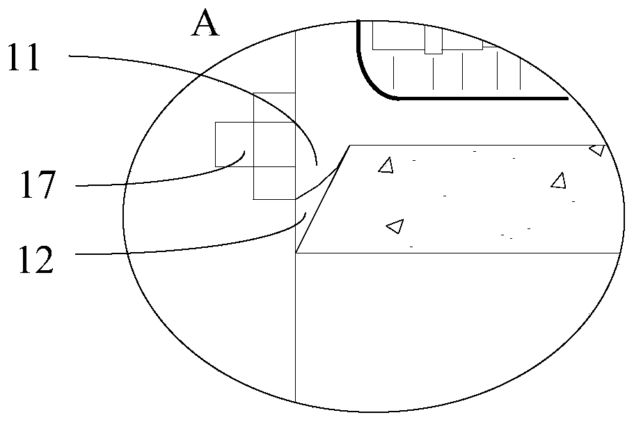 A sewage recovery treatment device