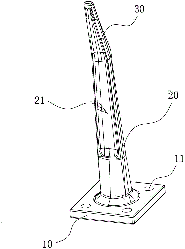 Improved plow tip and manufacturing method thereof