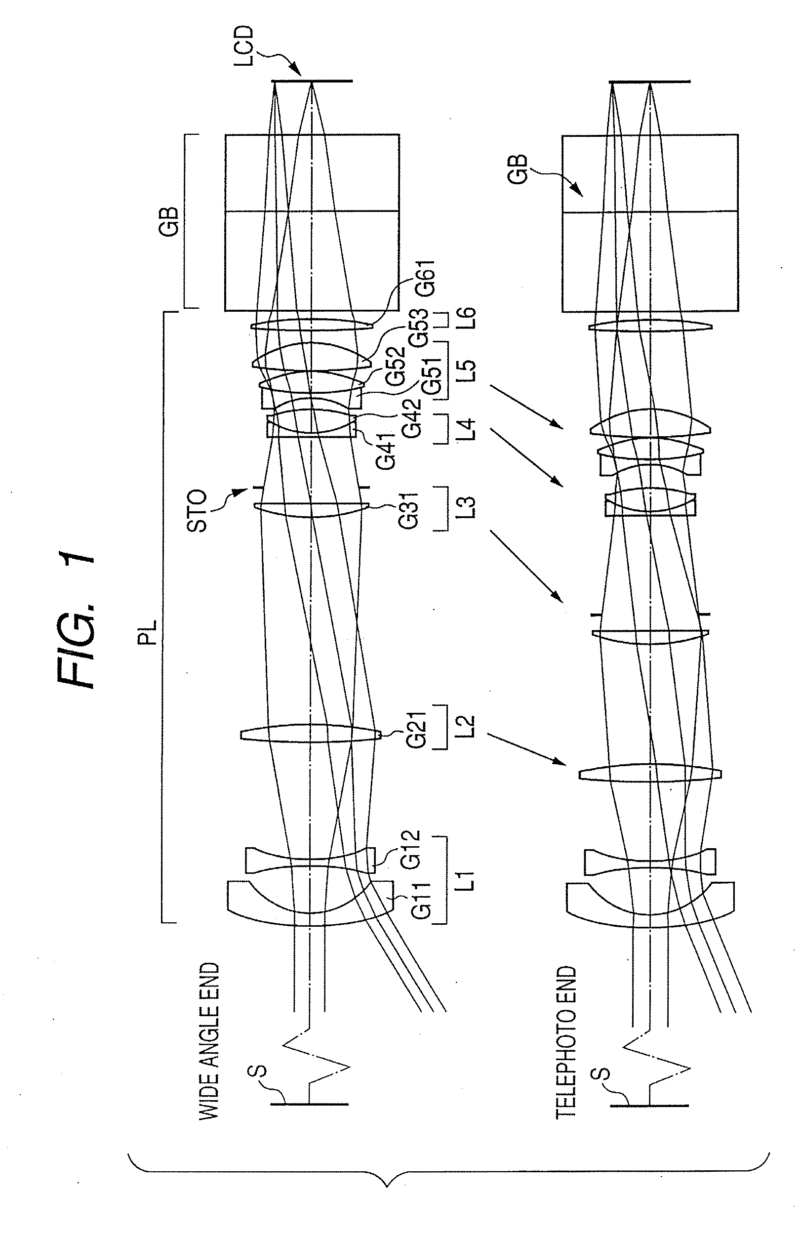 Zoom lens and image projection apparatus having same