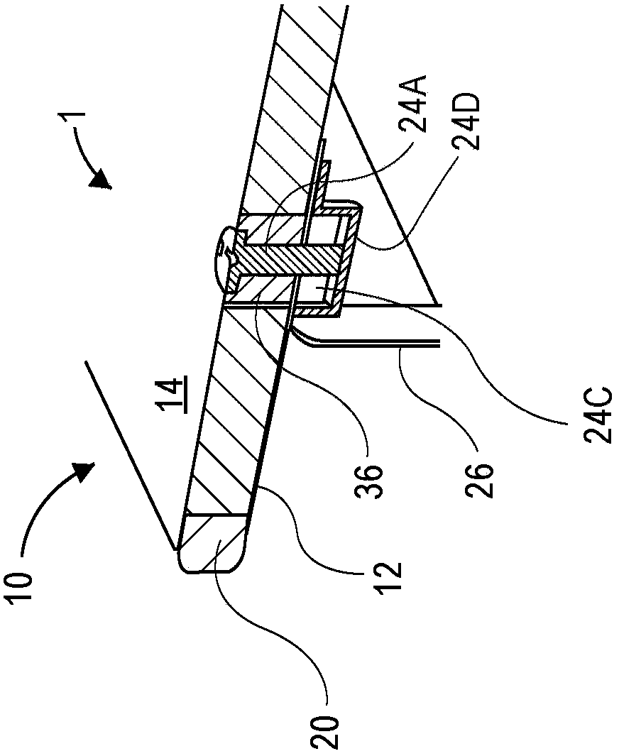 Standoff panel thermal protection system and method of making same