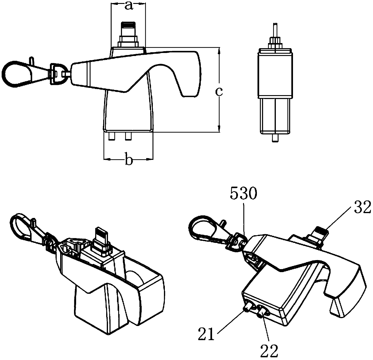 Zipper piece with air exhaust/air charging function