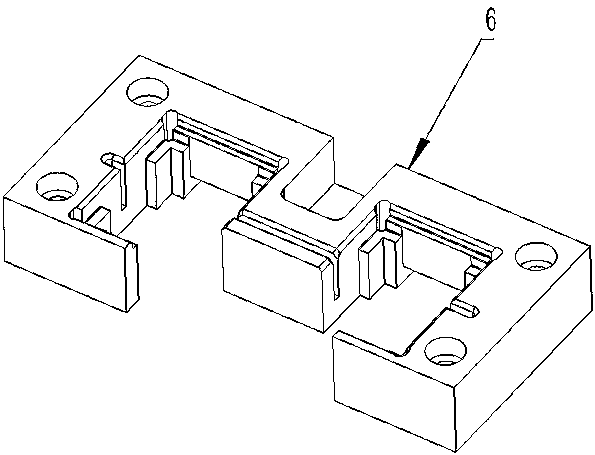 Pointer five-in-one assembly mold for assembly of gas meter