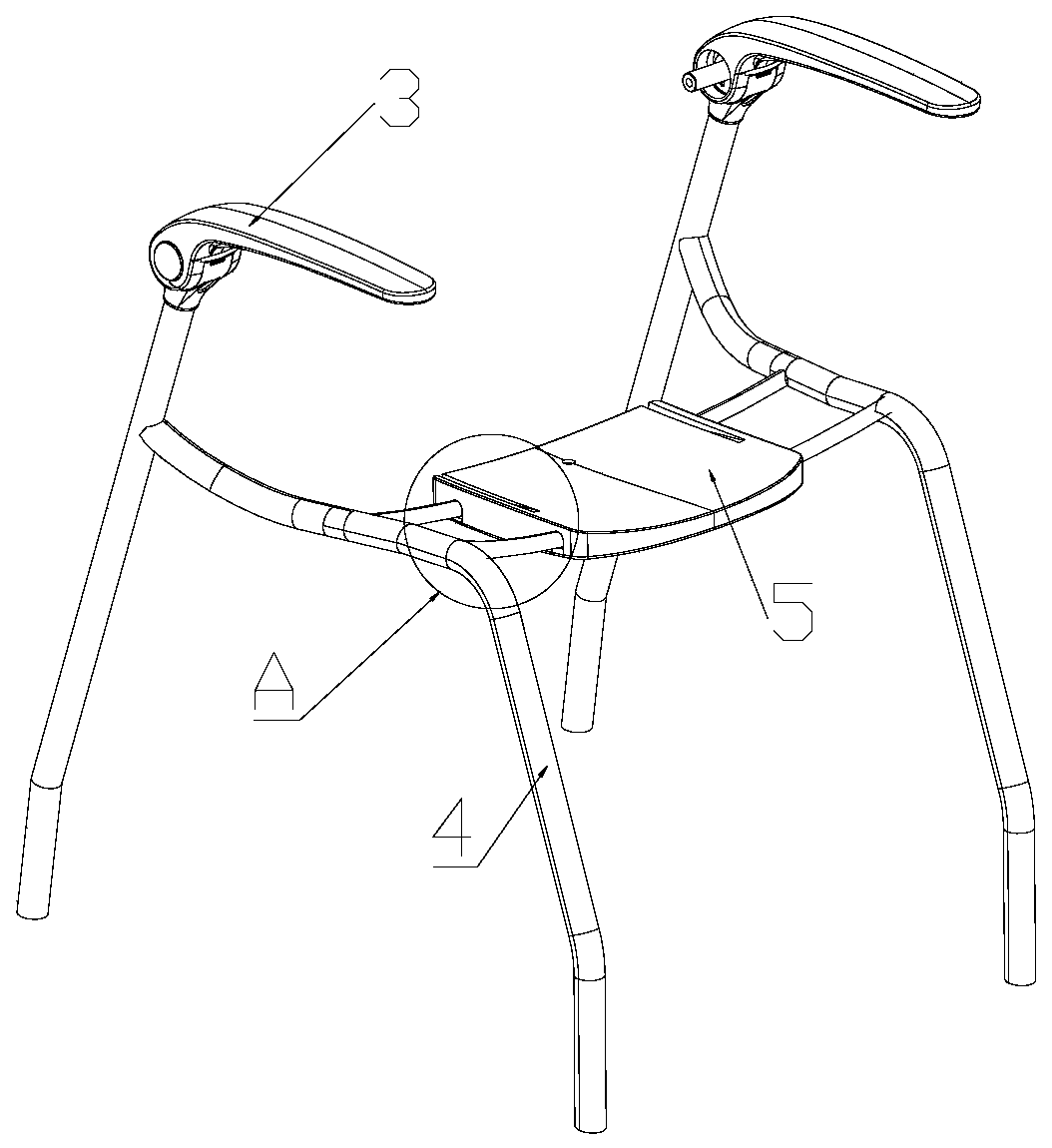 Seat and back linkage adjusting type chair