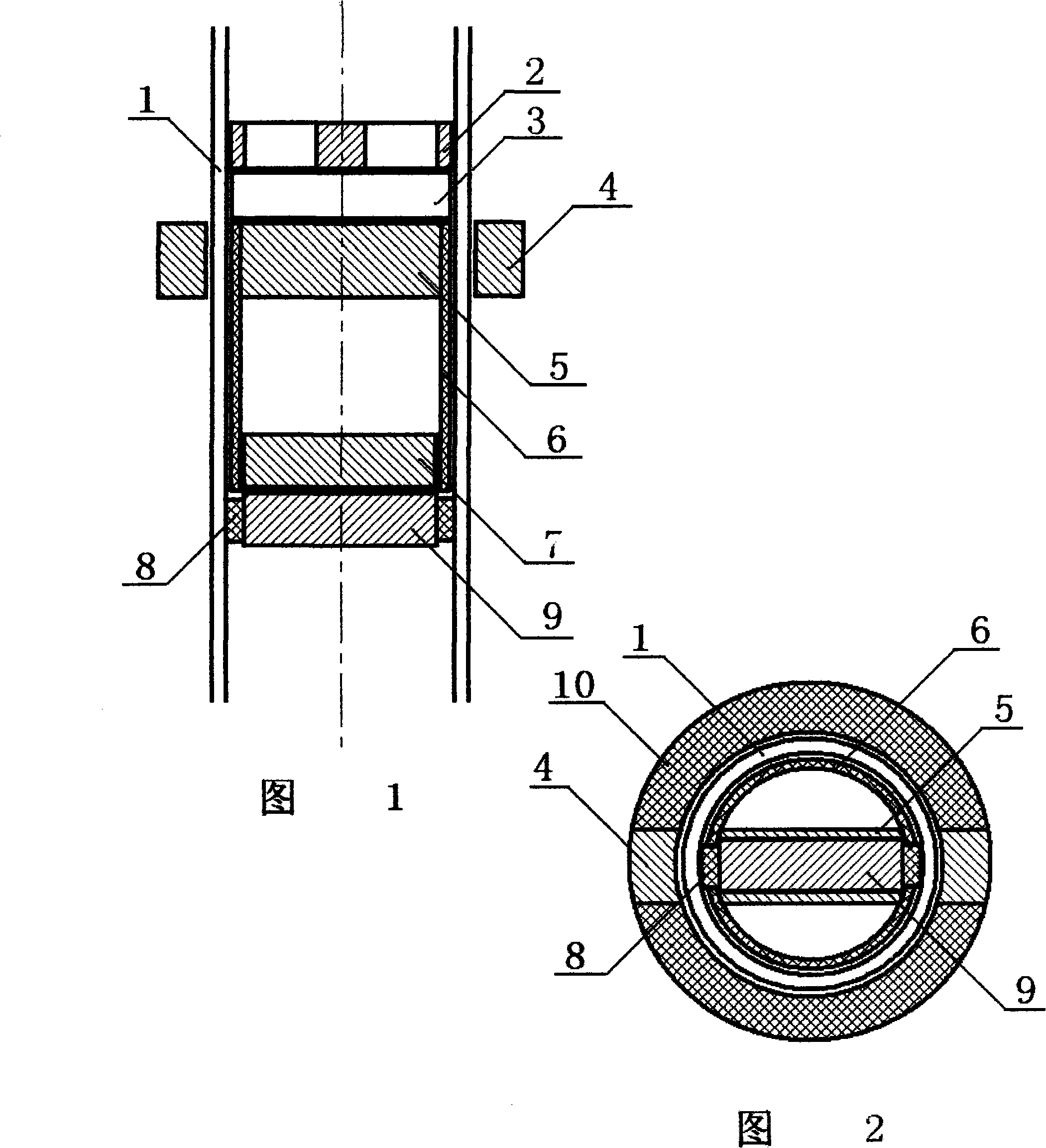 Normal closed valve core and switch control device