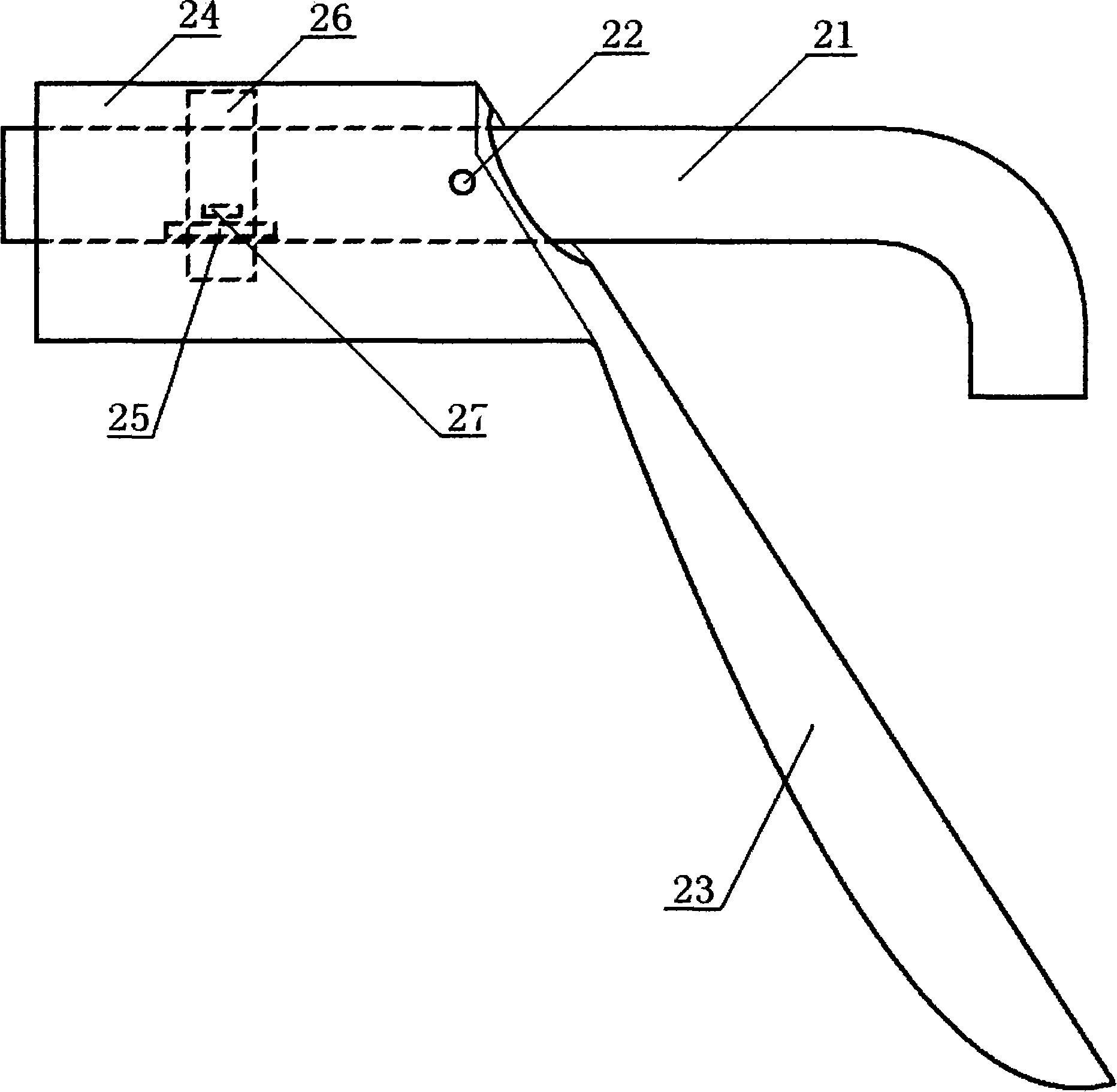 Normal closed valve core and switch control device