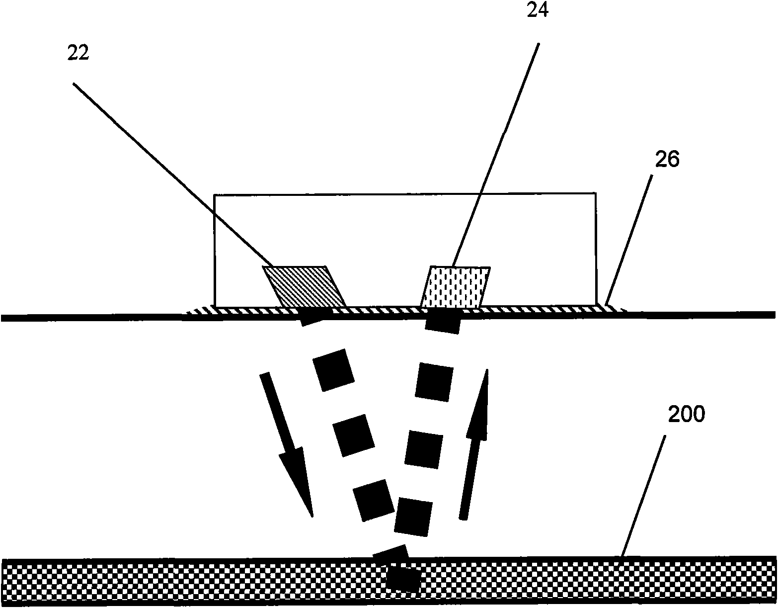 Arterial blood pressure measuring device based on ultrasonic blood flow information