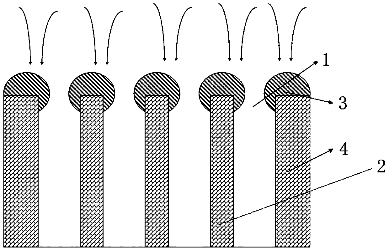 Method for preparing precise liquid medicine filtering membrane through local coating and precise liquid medicine filtering membrane