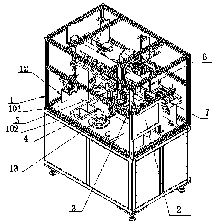 Tabletop dispensing robot and dispensing method thereof