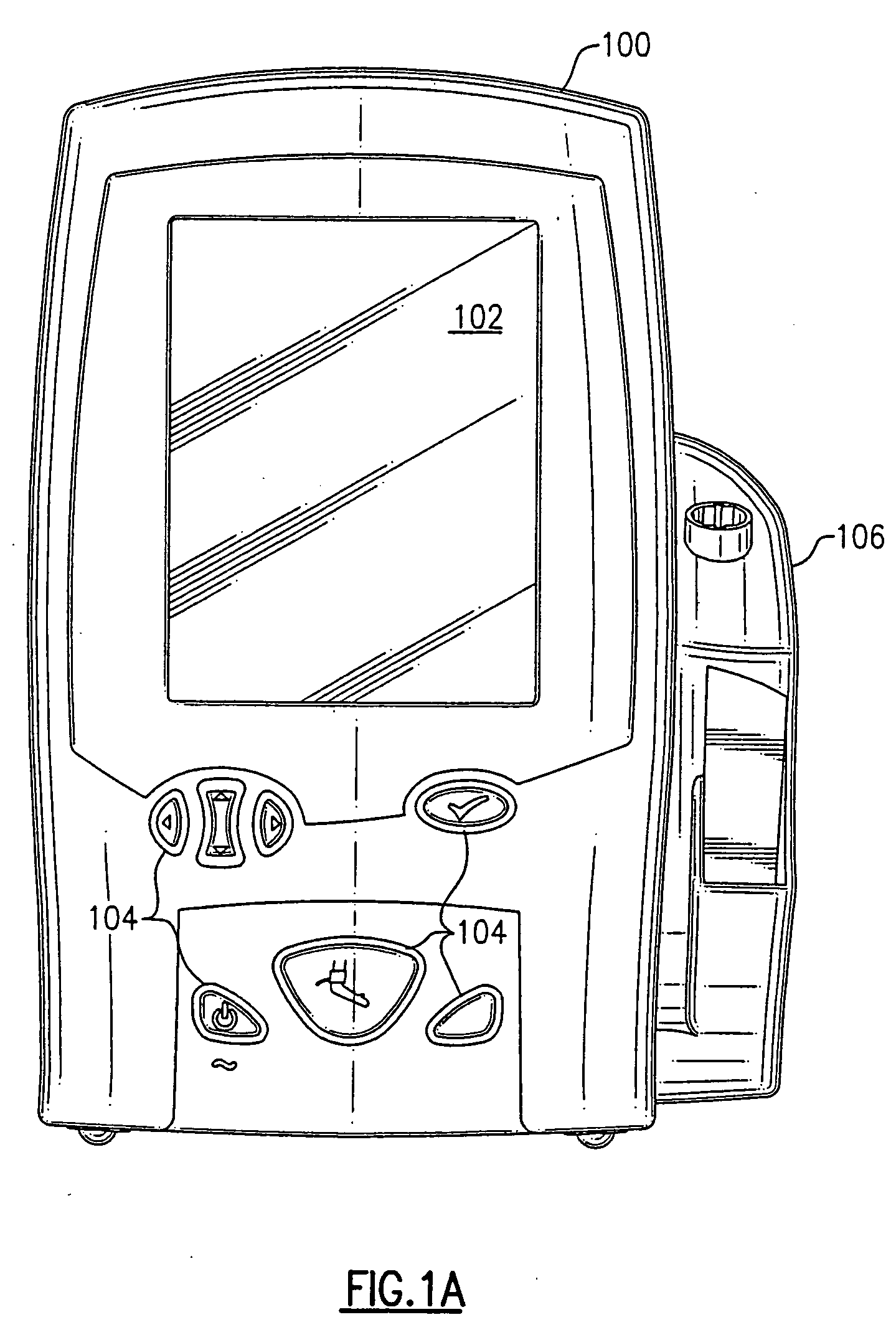 Portable vital signs measurement instrument and method of use thereof