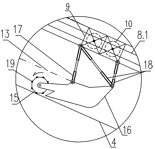 Underwater soil positioning and excavating device suitable for non-water-stop repairing of large water conveyance canal