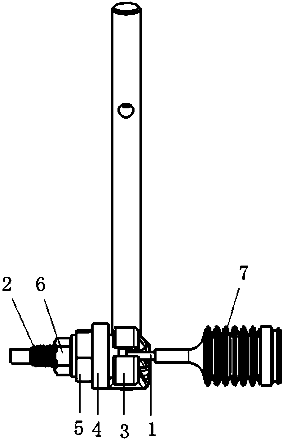 A cable structure for clutch control of a mechanical automatic transmission