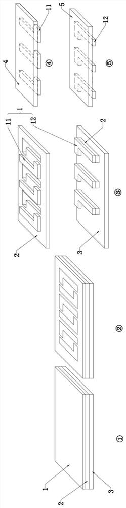 Functional double faced adhesive tape forming processing technology